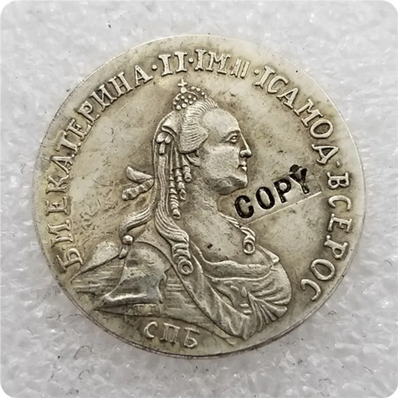 1766 Rusia insigna COPIA monede comemorative-replica monede medalie de monede de colecție