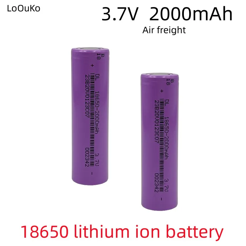 18650 Litiu-Ion Baterie Reîncărcabilă 3.7v2000mah, Incarcator USB, Potrivit Pentru Sculele electrice, Jucarii, Lanterne, aparate de Ras Și Mai mult