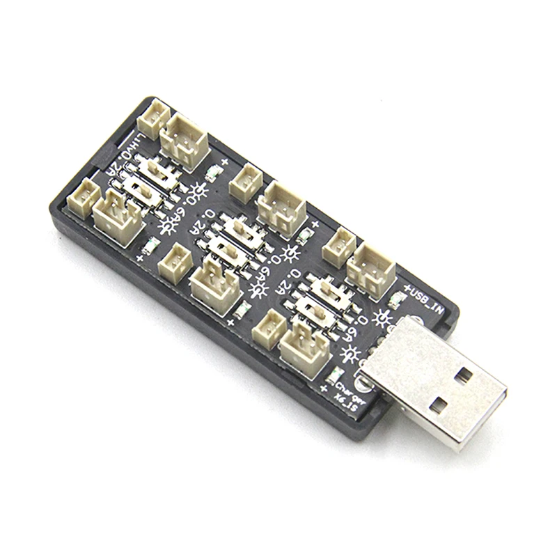 1BUC 1S Înaltă tensiune 3.8-4.35 V Lipo Baterie Încărcător 5V USB pentru JST1.25 PH2.0 Plug 6 Canale de Încărcare Paralel Bord pentru Modelul RC