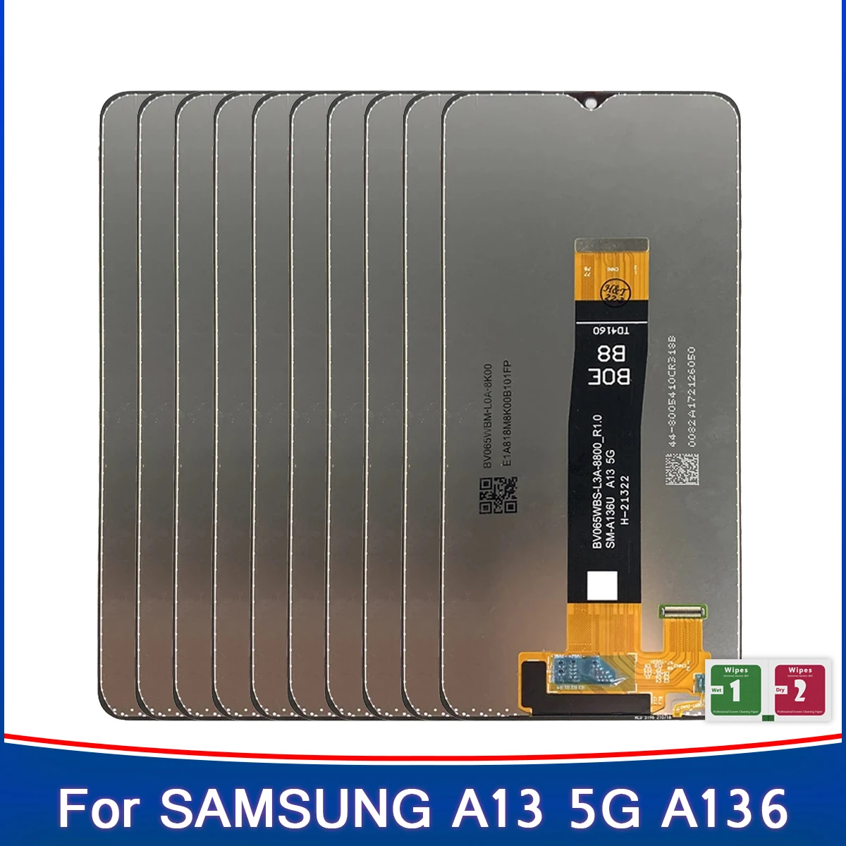 3/5/10 Pc-uri Originale Pentru Samsung Galaxy A13 5G A136 Display LCD Touch Ecran Digitizor de Asamblare Pentru Samsung A136B A136U 136U1 LCD
