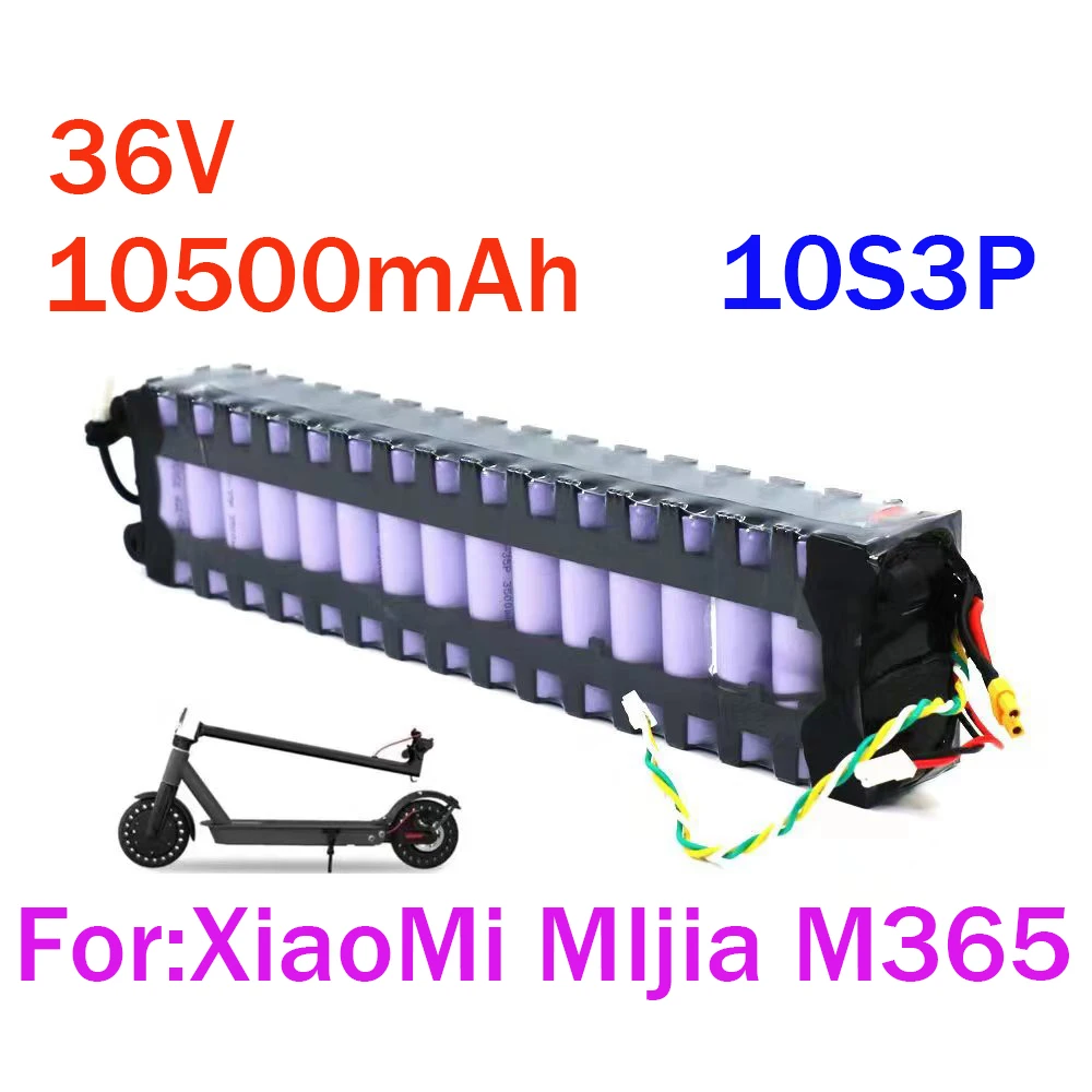 36V 10500mAh 100% Nou 18650 Baterie Litiu Pack Pentru Xiaomi Mijia M365/1S Pro Scuter Motorizat 10S3P Reparați Sau Înlocuiți
