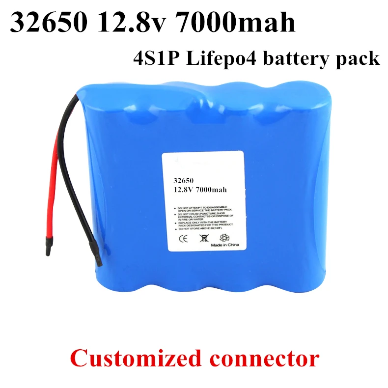 7000mAh 12V Baterie LifePo4 12.8 V Bateria Pachet IFR 32650 Litiu pentru CCTV aparat de Fotografiat IP Searchlight Încălzire Pantofi Router Panou cu LED-uri