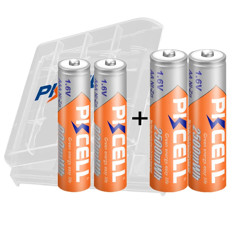 AAA NIZN Baterie și AA nizn baterie 1.6 v NIZN AAA baterii AA reîncărcabile combina pack pentru jucarii si lanterna