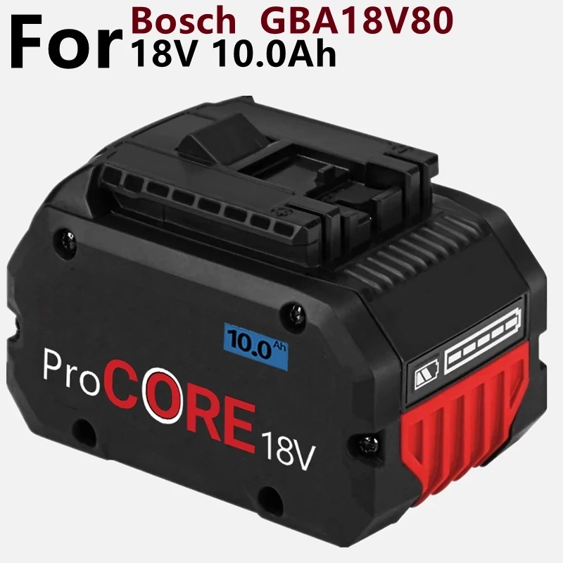 CORE18V 10,0 Ah ProCORE Surogat Baterii für Bosch 18V Professionelle Sistem fără Fir Werkzeuge BAT609 BAT618 GBA18V80 21700 Zelle