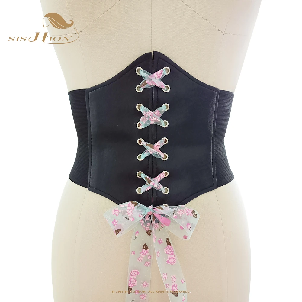 Corset Largă din Piele Pu Corp Slăbire Curele pentru Femei Elastic Talie Mare Curea Stretch Modelarea Brâu Cinto Femme Fajas VD2632