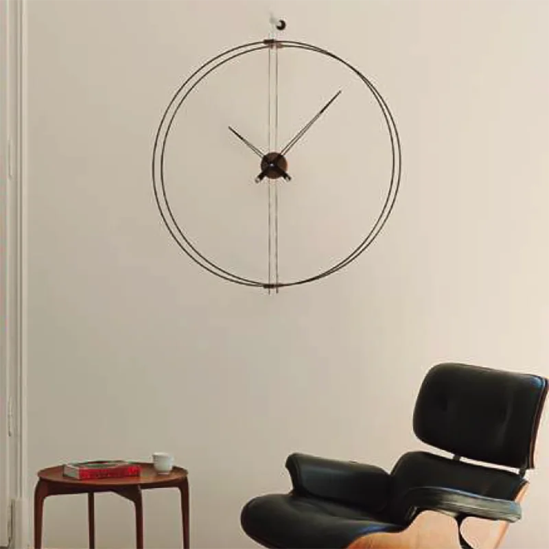 De epocă de Lux Ceas de Perete Murală, Metal Living Mare Ceas de Birou Ceasuri Originale Industriale Duvar Saati Decor Acasă YX50WC