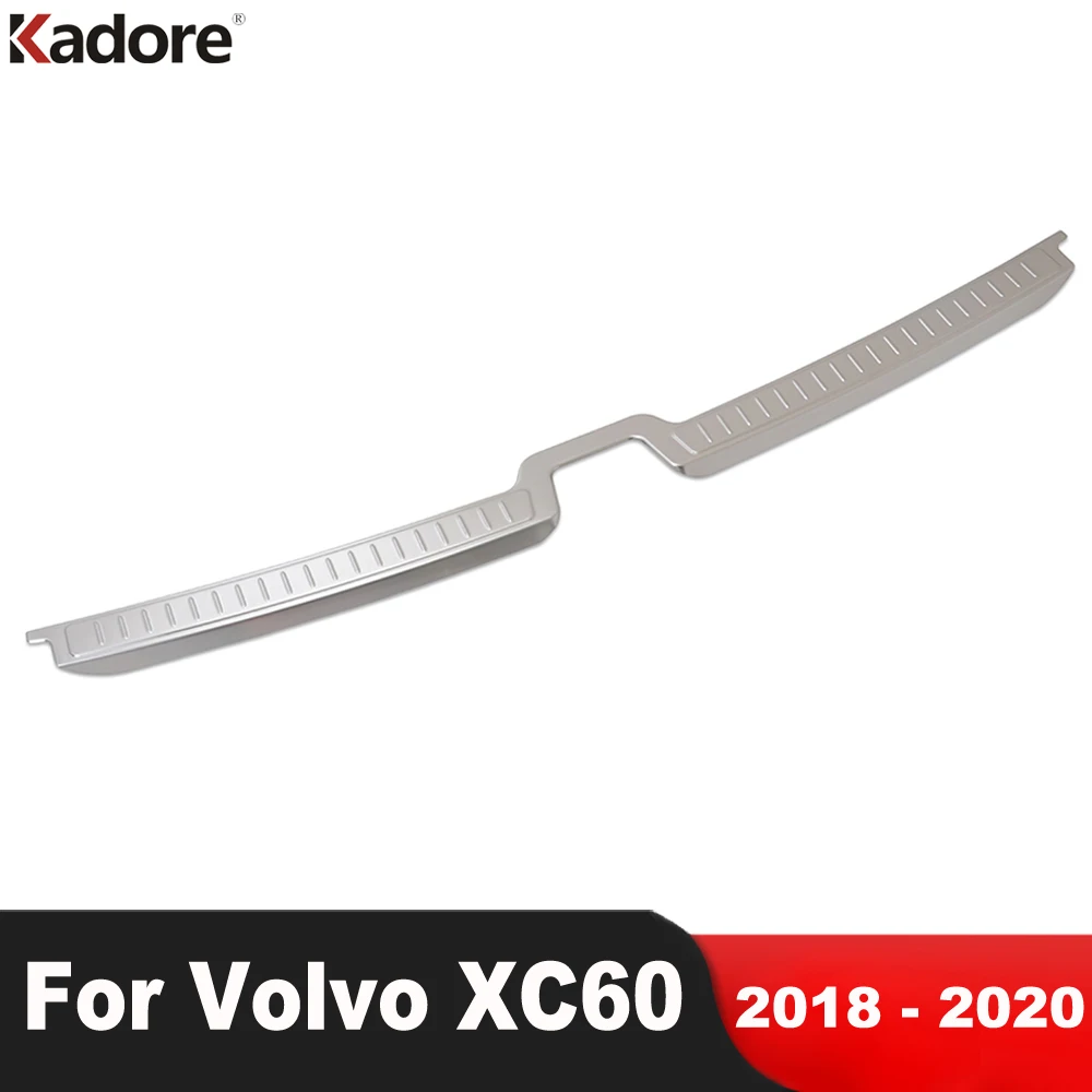 Din spate, Portbagaj, Bara de protecție Trim Pentru Volvo XC60 XC 60 2018 2019 2020 Oțel Mașină Poarta Coada Ușa Plăcii de Prag Protector Guard Accesorii
