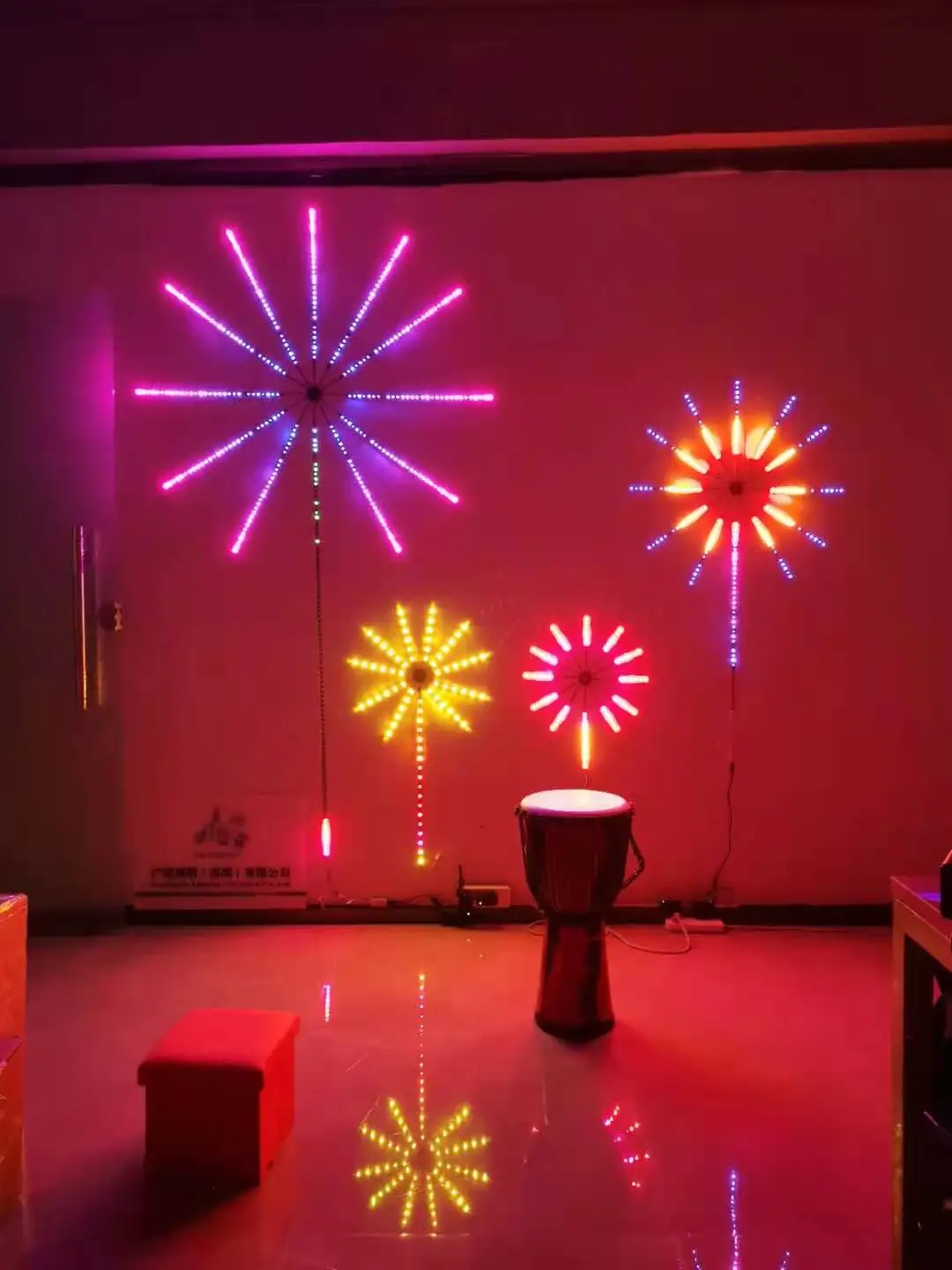 DIY focuri de Artificii Ambient de Vis benzi cu LED-uri,USB Iluminare Adresabile 5V WS2812B control muzică kit complet,Nunta de Crăciun,Produs Nou
