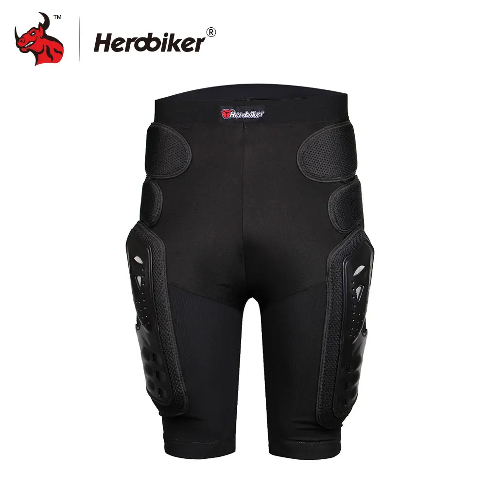 HEROBIKER Unisex Moto Sport, Echipament de Protecție Hip Pad Motorcross Off-Road Downhill Mountain Bike Patinaj, Schi, Hochei Armura pantaloni Scurți