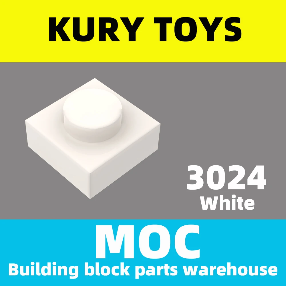 Ikeard Jucării DIY MOC Pentru 3024 100buc bloc părți Pentru Placa de 1 x 1 Pentru jucărie caramida
