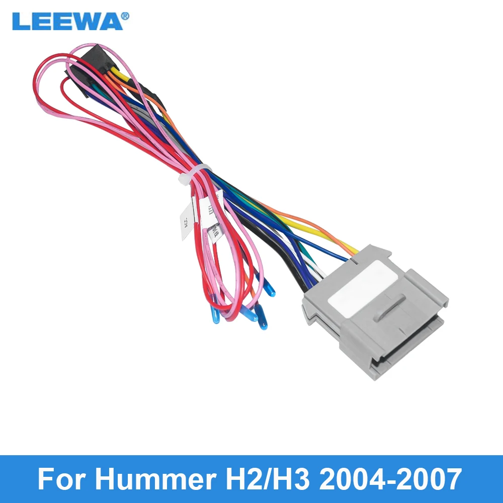 LEEWA Masina 16pin Cablu de Alimentare de Cablaj Adaptor Pentru Hummer H2/H3 (04-07) Instalarea Unității Cablu