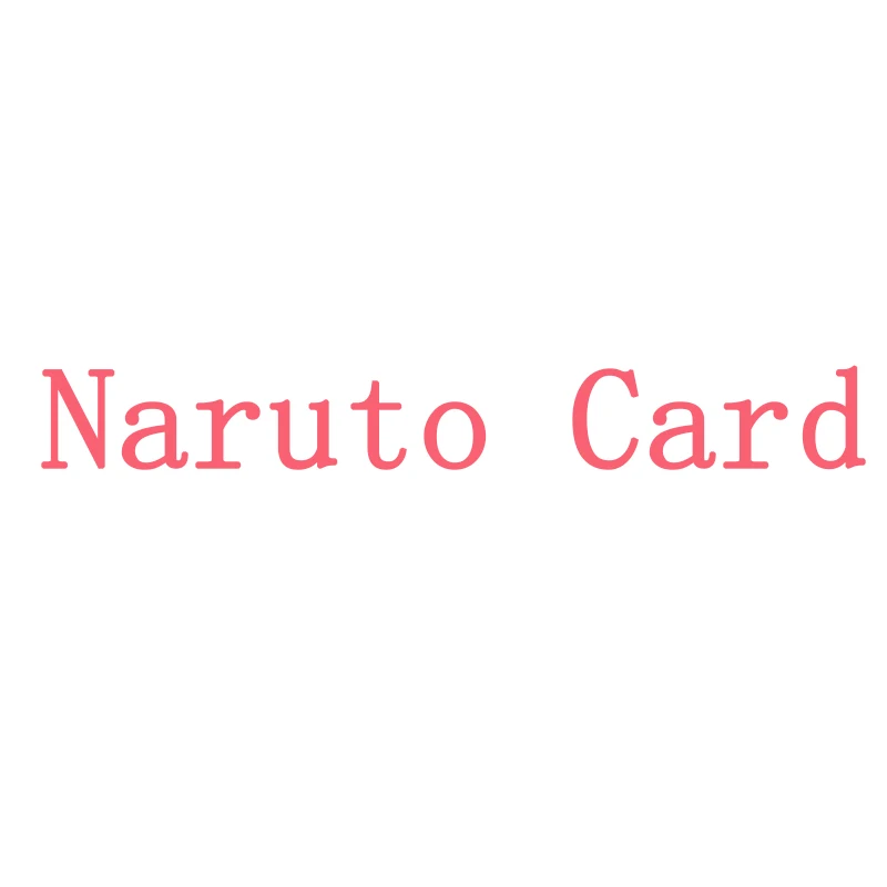 Naruto Card Personaj Anime Colecție de Carte pentru Copii Jucarie Cadou