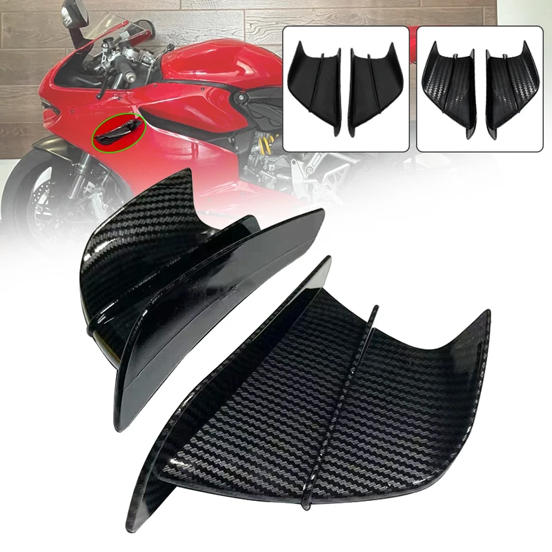 Noi Accesorii pentru Motociclete Aripioară Aerodinamice Aripa Kit Spoiler se Potrivesc pentru Ducati 899 959 1199 1299 Panigale V4 V4R V2 Supersport S