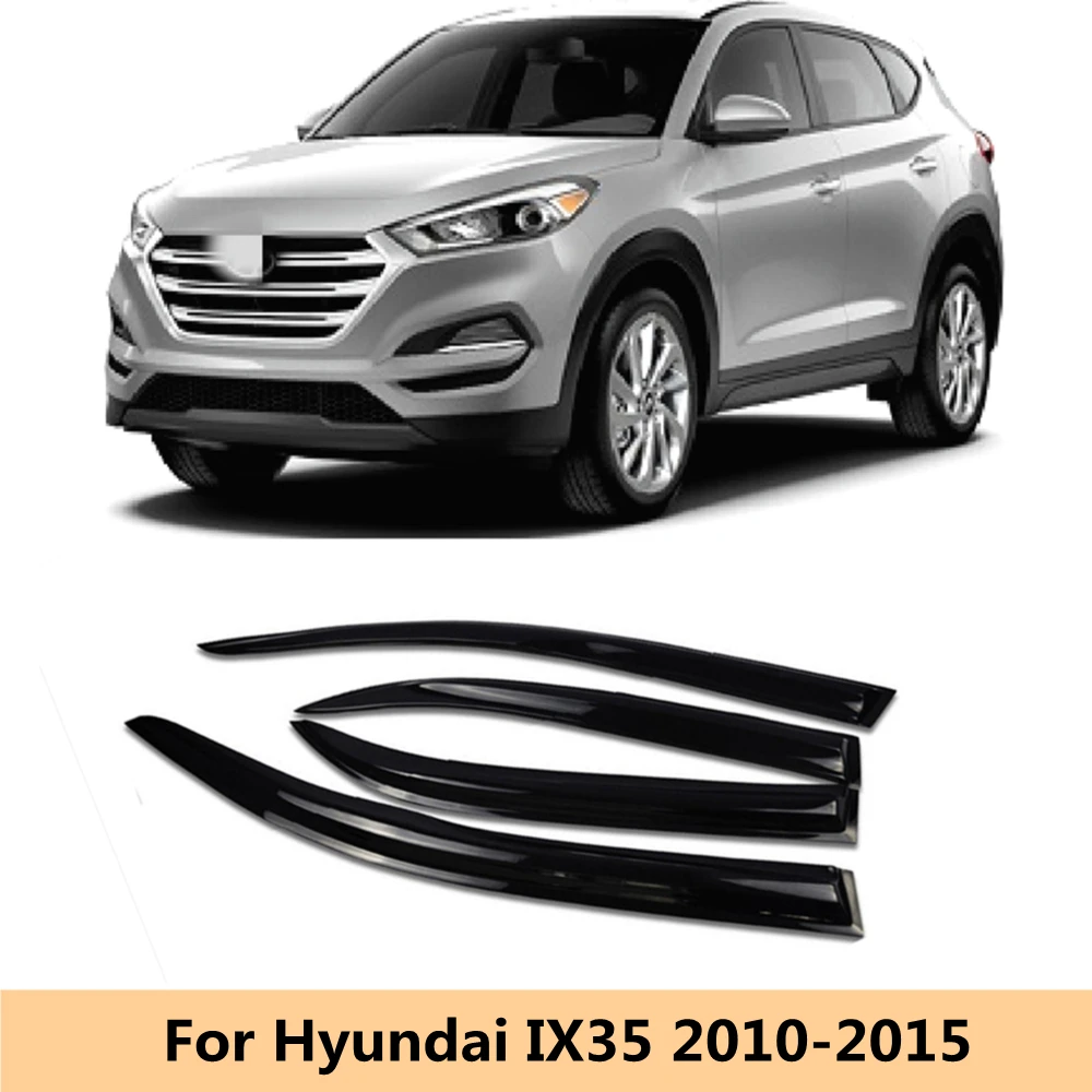 Pentru Hyundai IX35 (2010-2015) Car Styling Fereastra Vizorului Copertine Adăposturi Nuante Soare, Ploaie, Zăpadă Deflector de Paza Accesorii Auto