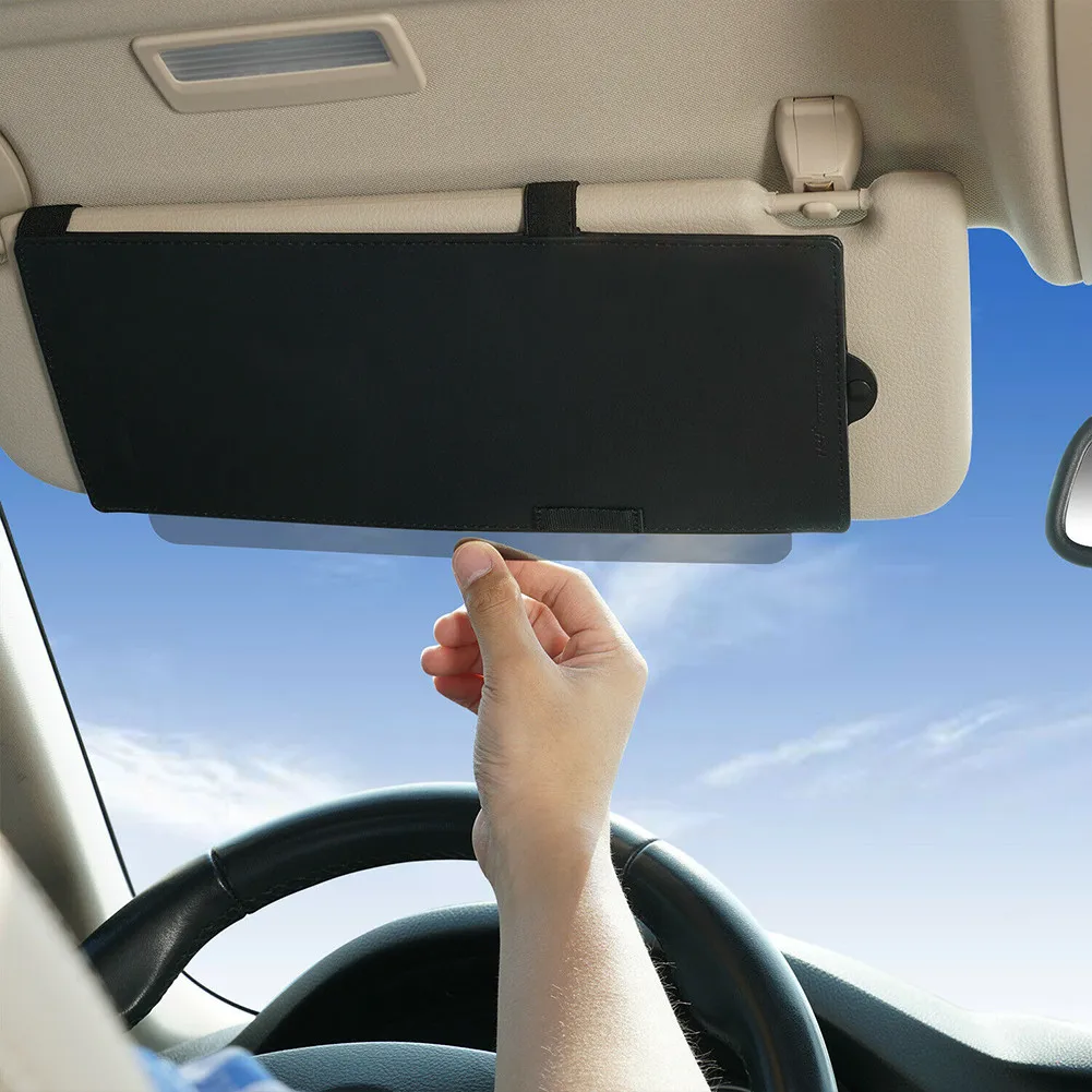 Pentru Șofer Pasager Parasolar Extender Protecție Frontală Vedea Prin Nuanta Partea Camion Masina De Extensie Universal Reglabil