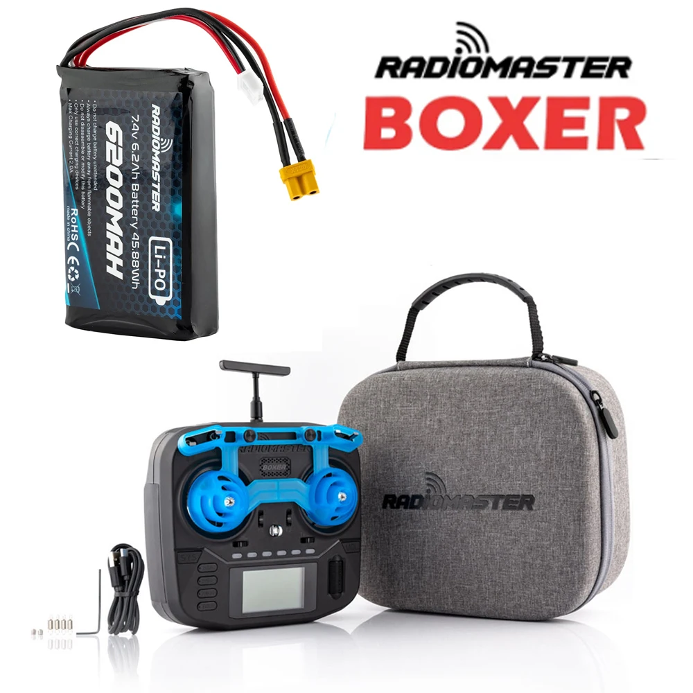 RadioMaster Boxer 2.4 G 16ch Sala de Cardane Transmițător Telecomandă ELRS 4in1 CC2500 Suport EDGETX pentru RC Drone