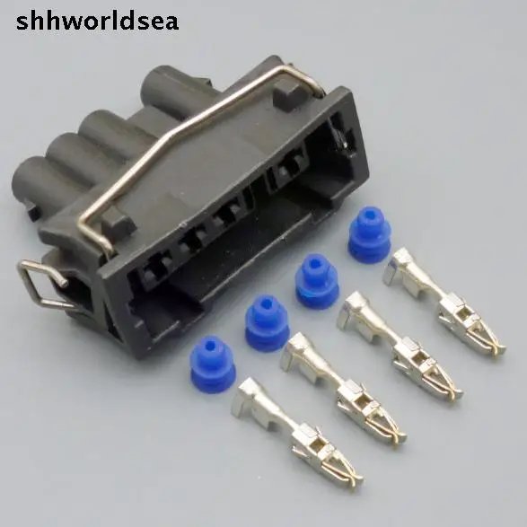 shhworldsea 3.5 mm 4p Modificat conectorii senzorului de oxigen socket 357972754J 357972764K