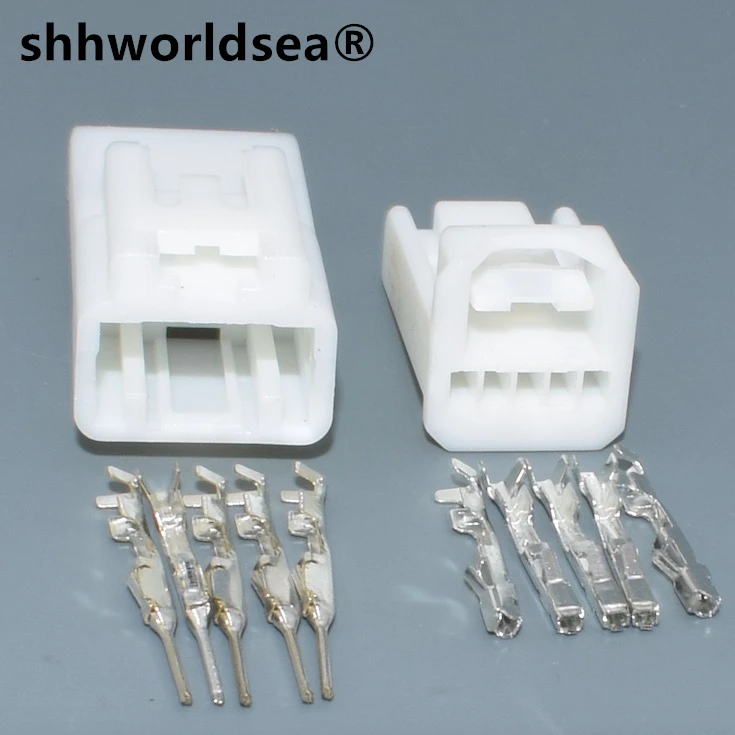 shhworldsea 5 Pin 0,7 mm de sex Feminin sau Masculin Auto Cabluri Desigilate de Înlocuire Conector Priza auto de 6098-3810 90980-12365 90980-12366