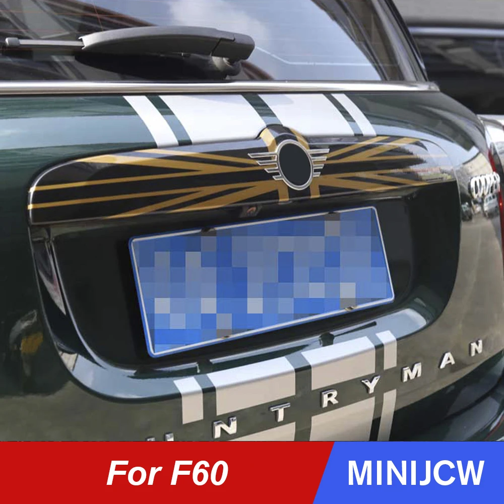 Styling auto Union Jack Ușă Portbagaj Capacul Autocolant Spate Coada ABS Turnare Decor Pentru Mini Cooper F60 Countryman Accesorii Auto