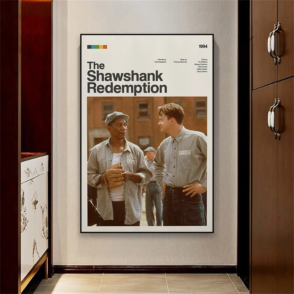 The Shawshank Redemption Poster De Film De Birou Clasic Panza Pictura Moderna Film Arta De Imprimare Imaginea Acasă Living Decorul Camerei