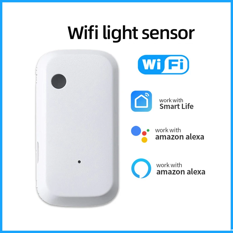 Tuya Zigbee, Wifi Smart Senzor de Lumină Iluminare Luminozitate Detector Senzor Inteligent de Iluminare Acasă de Automatizare Inteligent viața Hidraulic