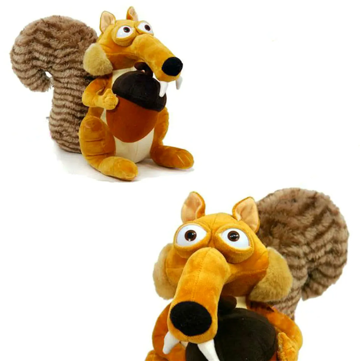 Veveriță drăguț Umplute Papusa Moale Jucării de Pluș de Animale pentru Copii Cadouri pentru Copii Ice Age 3 SCRAT Veverita