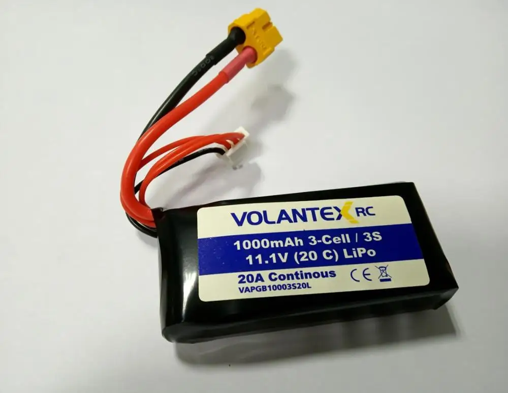 Volantex RC 1000mAh 3S 11.1 V 20C Lipo Baterie PB3109 cu XT60 Plug pentru 797-3 fără Perii, 747-1 fără Perii
