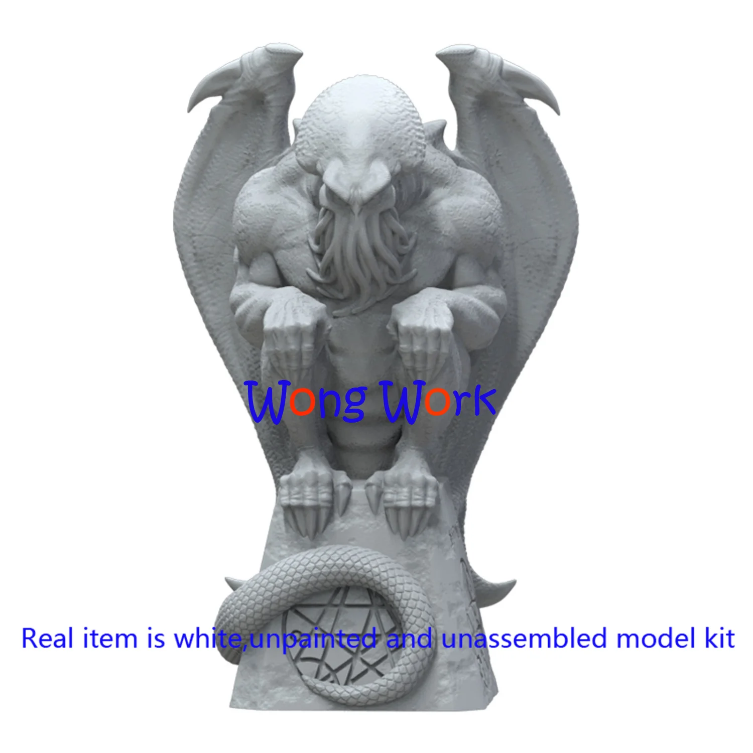 Wong Munca Nevopsite 15cmH 20cmH de Imprimare 3D Neasamblate Garaj Kituri GK Model Kit Figura Statuie TTG-220416-14