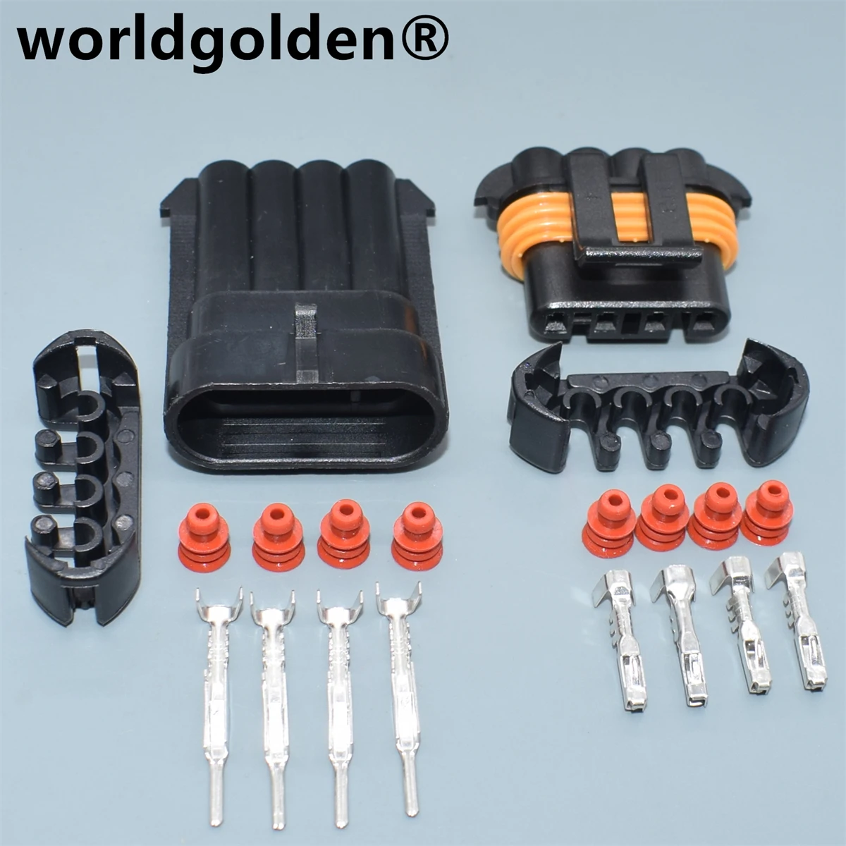 worldgolden 4 Pin pentru GM Seria LS Alternator Conector Auto Auto Conectorul Senzorului de Oxigen O2 Plug 12186568 Pentru Buick Opel Hummer