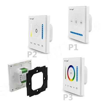 P1 P2 P3 MiLight Smart Controller Touch Panel 5A/CH Temperatura de Culoare CCT/Reglaj/RGB RGBW RGB+CCT Pentru Benzi cu Led-uri,Panou de Lumina