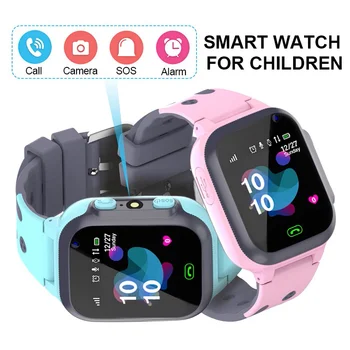 S1 Copii Ceas Inteligent Telefon Smartwatch Pentru Copii SOS Fotografie aparat de Fotografiat Impermeabil KG, locul de Amplasare Tracker Cadou Voce Smartwatch