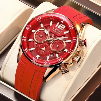 LIGE Moda Barbati Ceasuri Sport Cuarț Ceas pentru Om Brand de Lux Ceasuri Cronograf rezistent la apa Casual Ceas Montre Homme