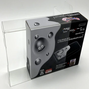 Cutie transparentă Protector Pentru Noul Nintendo 2DS LL/Noroi Consola Colecta Cutii de Joc Coajă de Stocare Clar Caz de Afișare