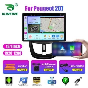 13.1 inch Radio Auto Pentru Peugeot 207 DVD Auto Navigatie GPS Stereo Carplay 2 Din Centrală Multimedia Android Auto