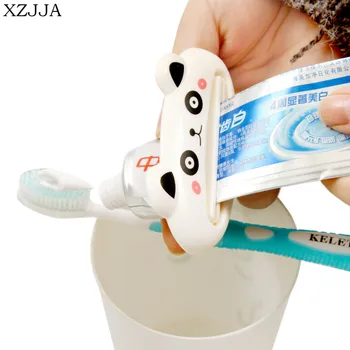 XZJJA 5pcs/set Pasta de dinti Storcator de Pasta de dinti Dozatorul Multifunctional din Plastic Crema Tub de Stoarcere Dozator de Organizator