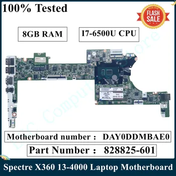 LSC Renovate Pentru HP Spectre X360 13-4000 Laptop Placa de baza 828825-001 828825-601 DAY0DDMBAE0 Cu SR2EZ I7-6500U CPU 8GB RAM