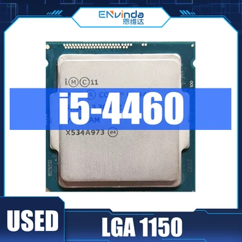 Folosit Original Intel Core i5 4460 Procesor Quad Core 3.2 GHz, 6MB 5GT/S LGA 1150 I5-4460 CPU Suport Placa de baza H81