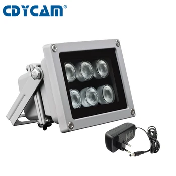 CDYCAM CCTV 6pcs Matrice LED 850NM IR iluminator infraroșu Viziune de Noapte rezistent la apa CCTV Umple de Lumină pentru Camera de Supraveghere
