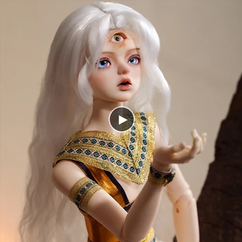 2022 NOI Fairy Doll 1/4 BJD Rășină păpuși set complet Minge papusa cap Jucării pentru Copii Fete Cadou Surpriza dropshipping