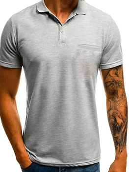 MRMT 2023 Brand Nou pentru Bărbați Tricou Maneci Scurte Largi Casual Culoare Solidă Guler Tricou Masculin Purta Topuri tricouri