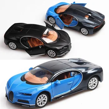 1/36 Scară Jucărie Mașină Bugatti Chiron Metal Aliaj Masina Sport Diecasts Vehicule Model În Miniatură, Jucării Pentru Copii Colectia Pentru Copii