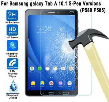Pentru Samsung Galaxy Tab 10.1 SM-P585 M P580 P585M 10 2016 cu S Pen 4G LTE Temperat Pahar Ecran Protector de Film Protector