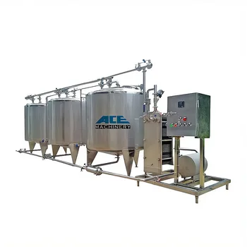 Industriei alimentare de Dimensiuni Mici din oțel inoxidabil CIP Sistem de Curățare rezervor mașină de spălat