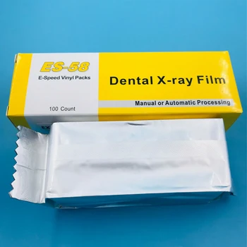 100buc Dental X-RAY Film Intraoral Periapicale E-Viteza ES-58 Dimensiune Adult 2
