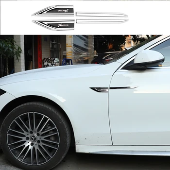 Masina fender metal autocolante, exterior autocolante decorative modificat insigne pentru FIAT punto cu logo-ul de accesorii auto