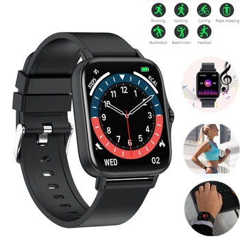smvp apelare Bluetooth Smart Watch Sport Muzica de Ritm Cardiac tensiunea Arterială Brățară Electronică și Pasul de Numărare Ceas Digital