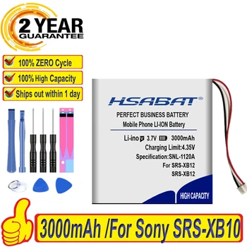 Top Brand 100% Nou 3000mAh SF-08 Bateriei pentru Sony SRS-XB10 SRS-XB12 Baterii