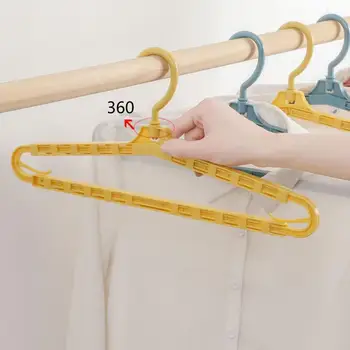 Uscător de haine Traceless Cârlig Pivotant Retractabil 360 de Grade Rotativ Îmbrăcăminte Organizator pentru Acasă