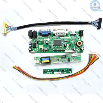 e-qstore: LCD/LED Ecran Lvds Controller Convertor Invertor Bord Diy Monitor Kit pentru Panoul de Afișaj B154PW01 V1 v. 0 1440X900