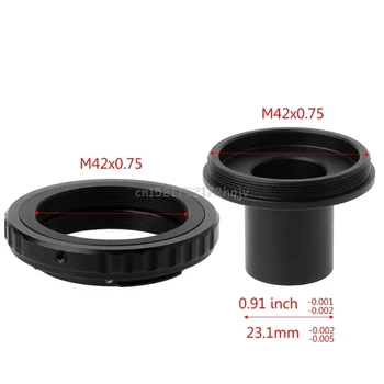 Metal Bayonet Mount Lens Adapter 23.2 MM pentru Canon EOS DSLR aparat de Fotografiat la Microscop D22 dropship